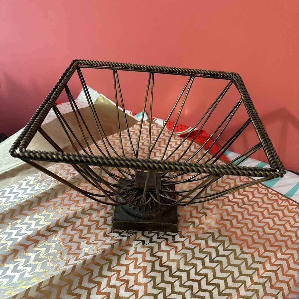 GOLD metal bowl